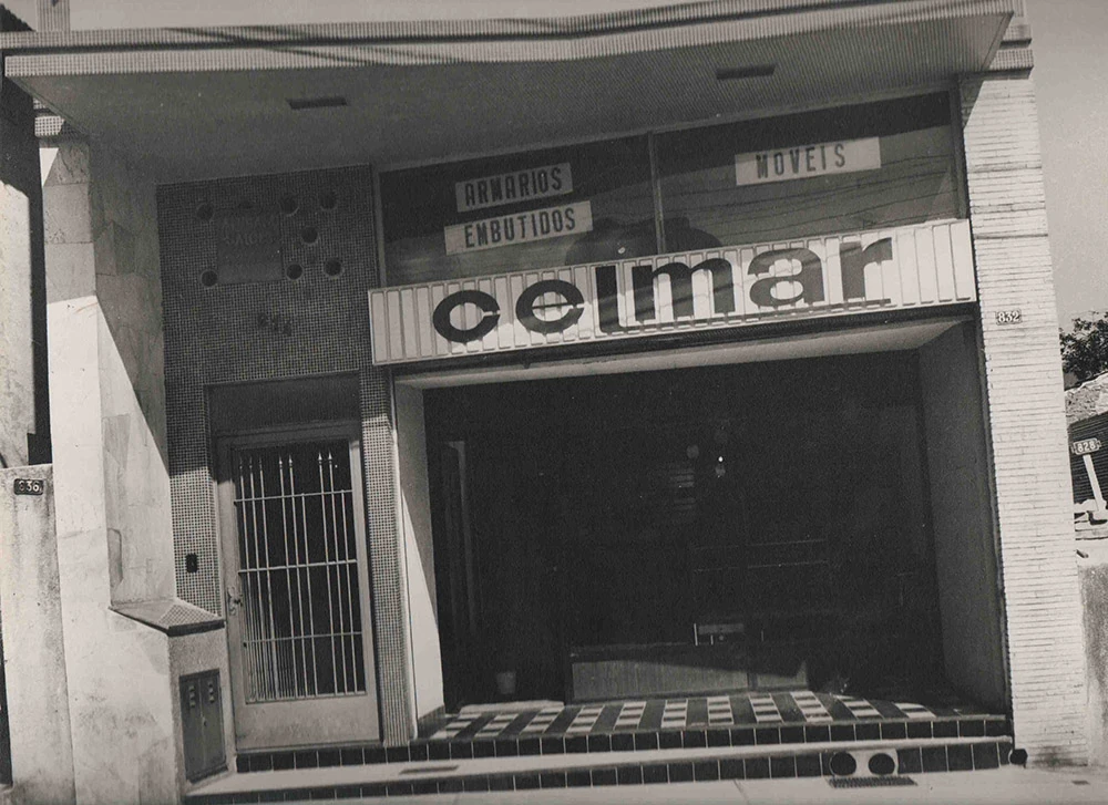 Foto de uma loja da Celmar em São Paulo.